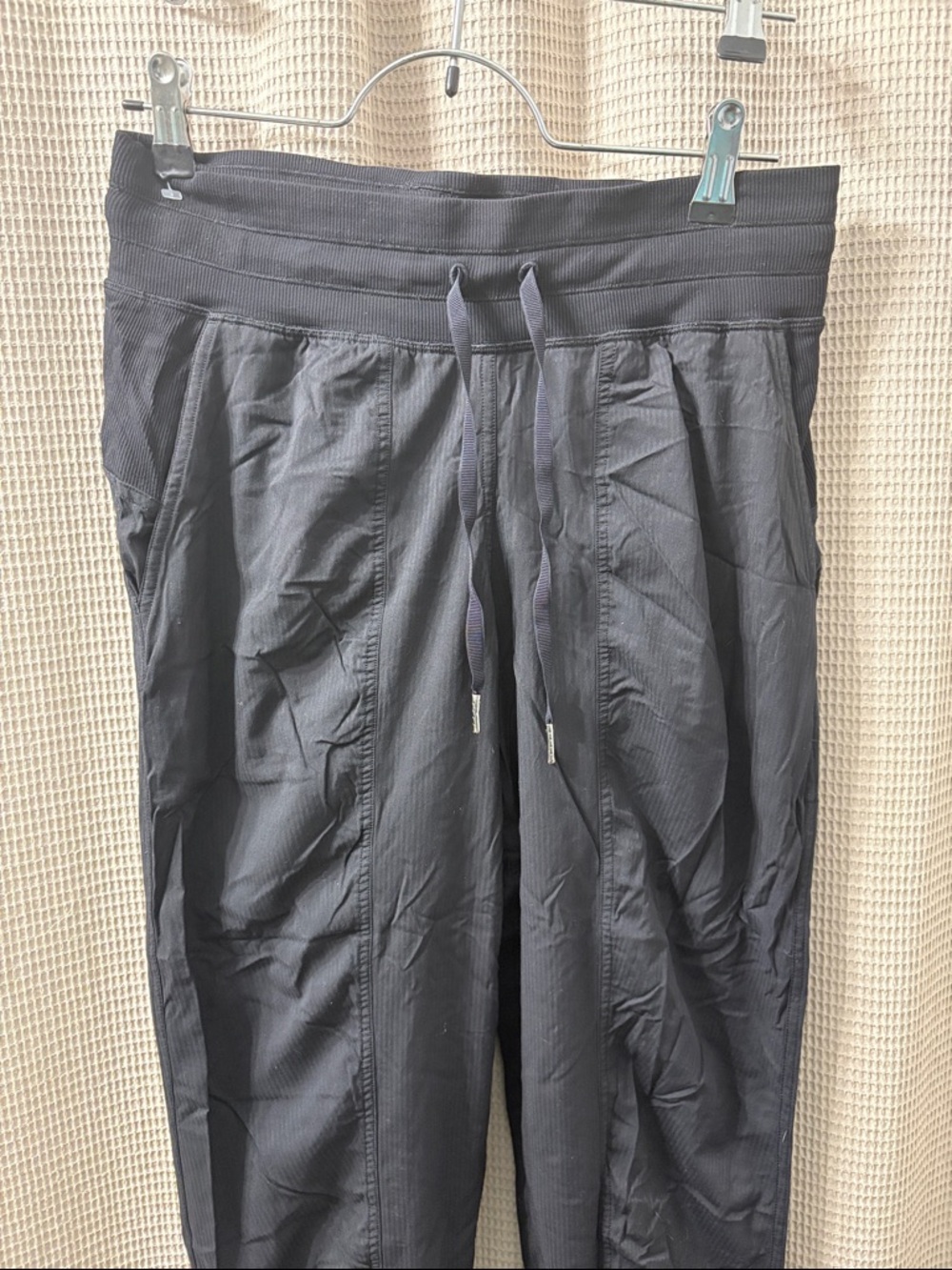 Lululemon Drawstring Black Active Joggers nwot